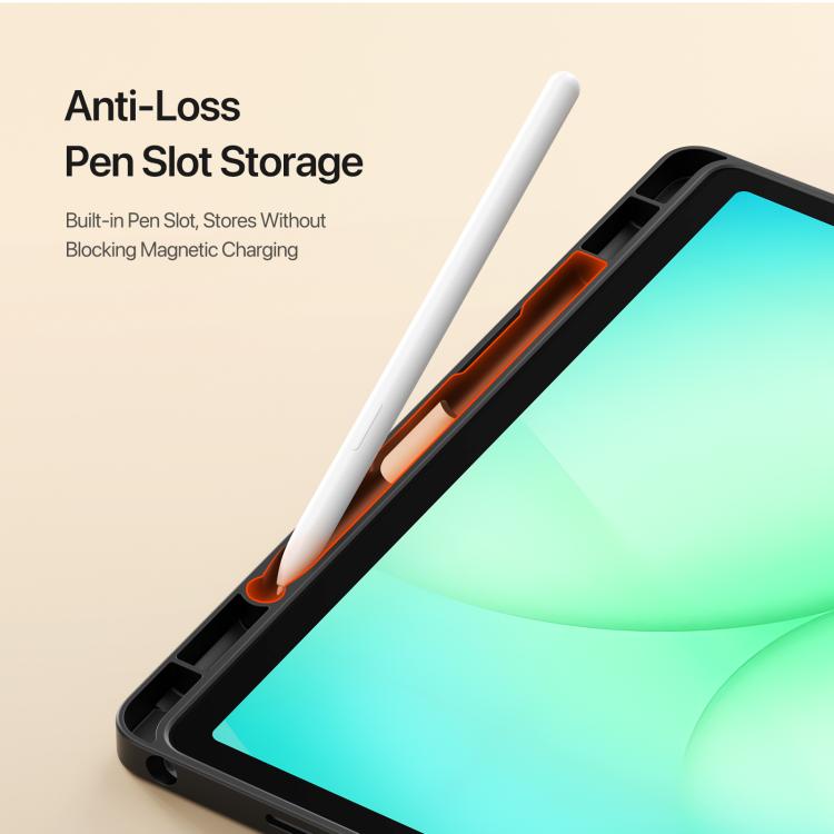 For Samsung Galaxy Tab A11+ / A9+ DUX DUCIS Vers Series PU + TPU Tablet Case