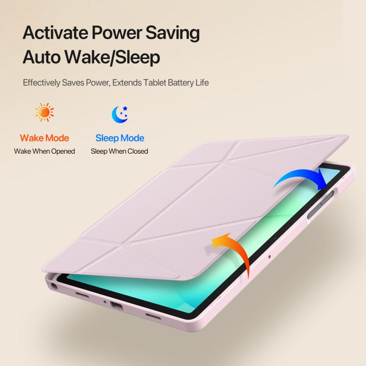 For Samsung Galaxy Tab A11+ / A9+ DUX DUCIS Vers Series PU + TPU Tablet Case