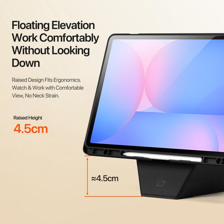 For Samsung Galaxy Tab S10 FE+ DUX DUCIS Vers Series PU + TPU Tablet Case