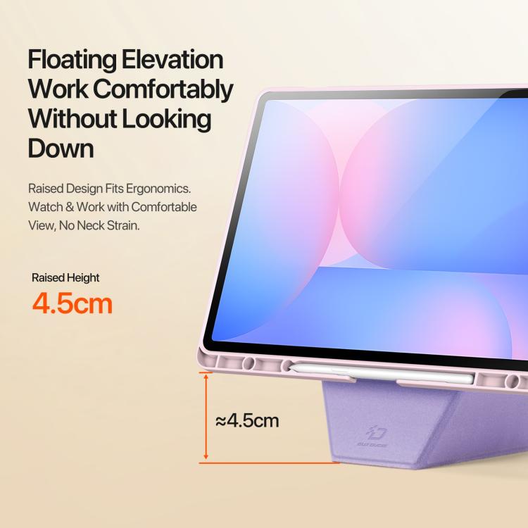 For Samsung Galaxy Tab S10 FE+ DUX DUCIS Vers Series PU + TPU Tablet Case