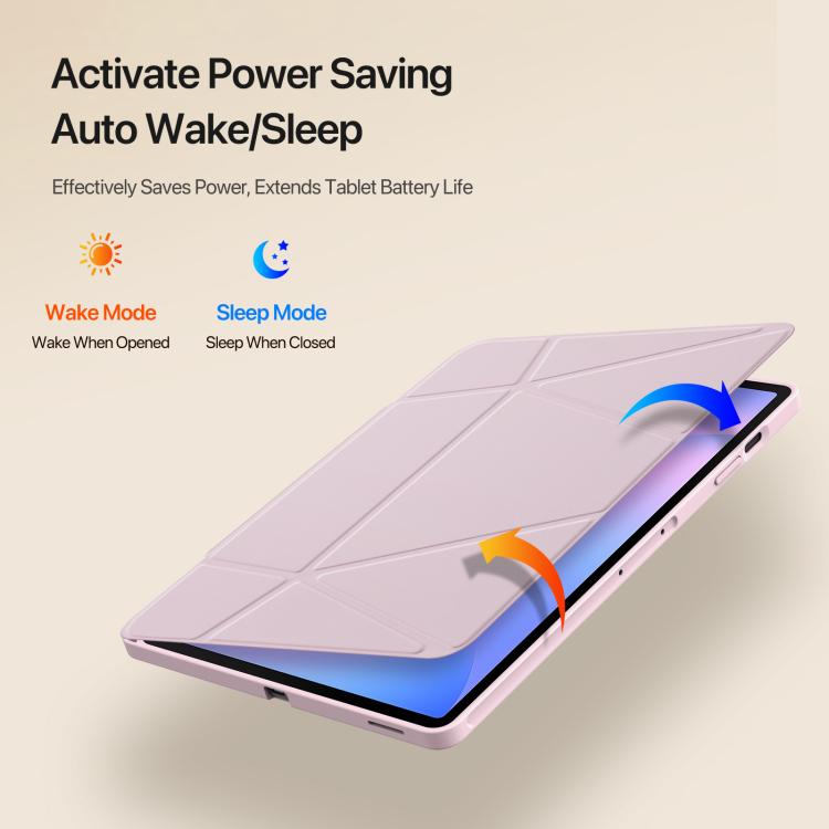 For Samsung Galaxy Tab S10 FE+ DUX DUCIS Vers Series PU + TPU Tablet Case