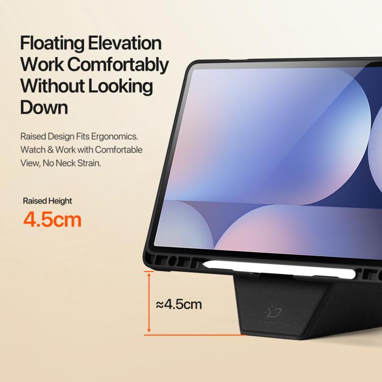 For Samsung Galaxy Tab S10+ / S9+ DUX DUCIS Vers Series PU + TPU Tablet Case