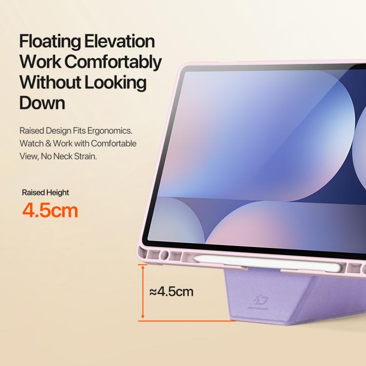 For Samsung Galaxy Tab S10+ / S9+ DUX DUCIS Vers Series PU + TPU Tablet Case