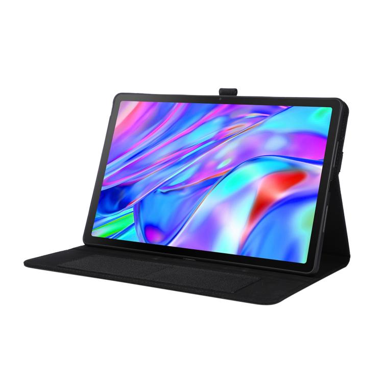 For Lenovo Xiaoxin Pad 12.1 Fabric Texture Horizontal Flip Leather Tablet Case with Hand Strap