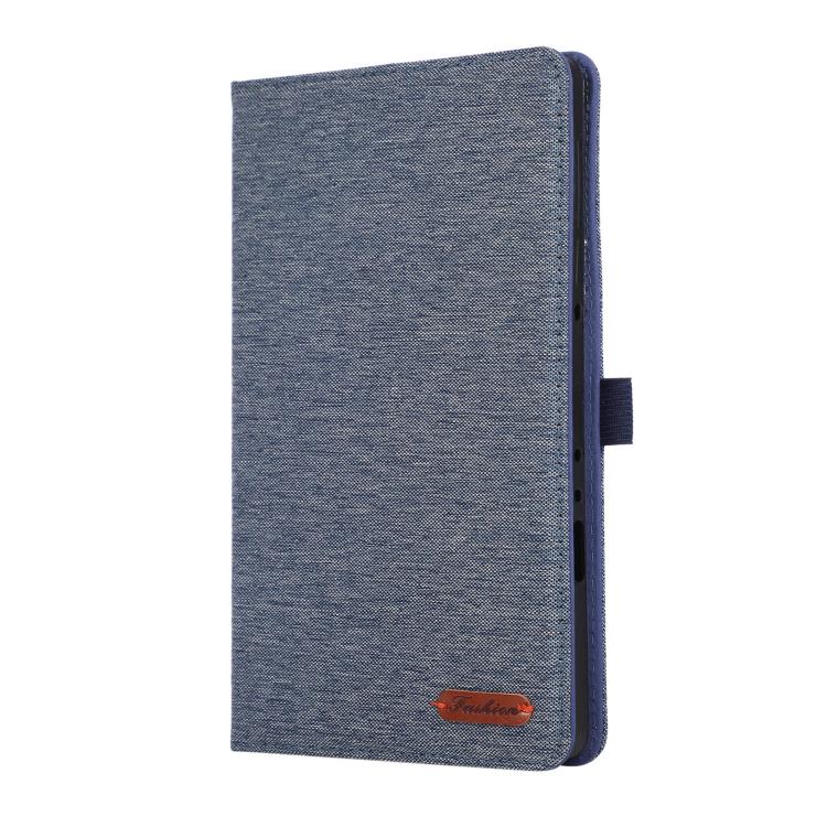 For Lenovo Legion Y700 Gen 5 Fabric Texture Horizontal Flip Leather Tablet Case with Hand Strap