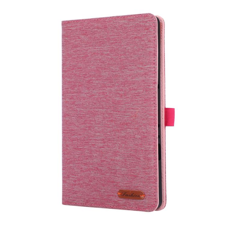 For Lenovo Legion Y700 Gen 5 Fabric Texture Horizontal Flip Leather Tablet Case with Hand Strap