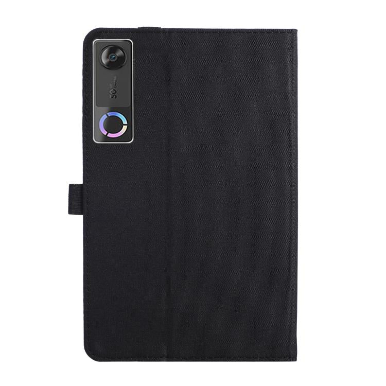 For Lenovo Legion Y700 Gen 5 Fabric Texture Horizontal Flip Leather Tablet Case with Hand Strap