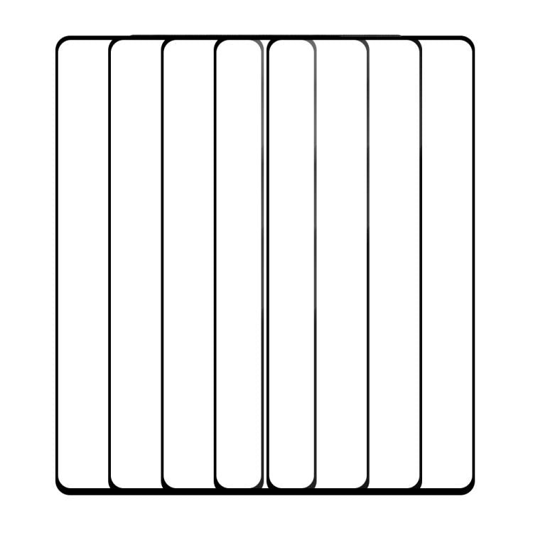 For Xiaomi Mi 11T 5pcs / Pack Do As You Wish Silk Screen Printed HD Tempered Glass Film - Black
