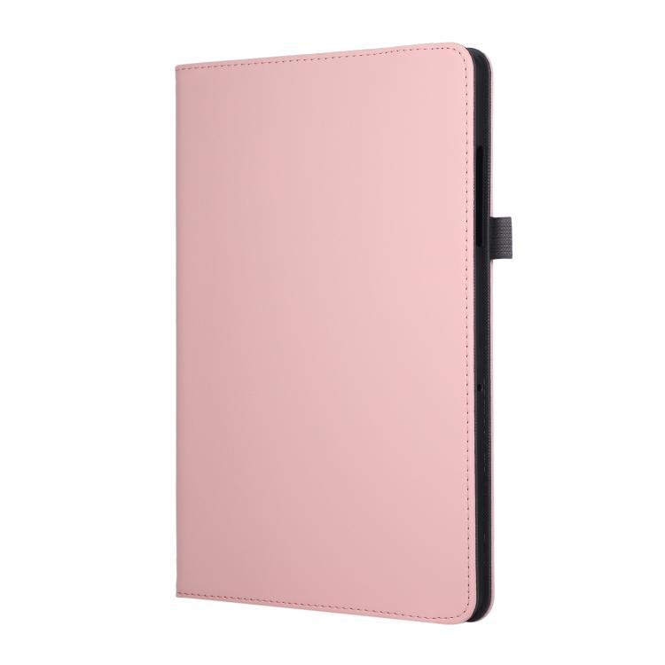 For Samsung Galaxy Tab A11 / A9 Macaron Color Hand Grip Leather Tablet Case with Holder