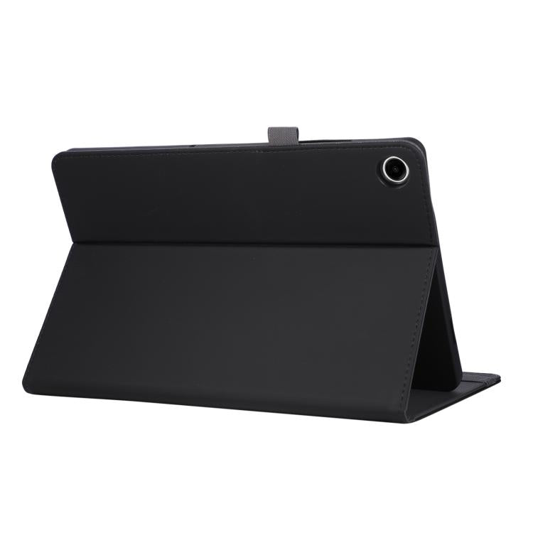 For Samsung Galaxy Tab A11 / A9 Macaron Color Hand Grip Leather Tablet Case with Holder