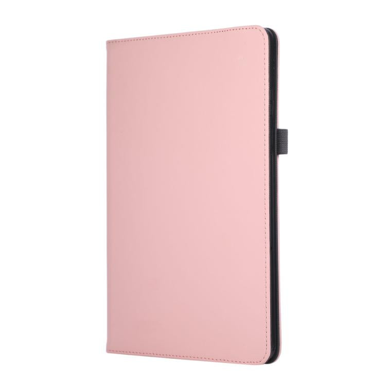 For Samsung Galaxy Tab S11 Macaron Color Hand Grip Leather Tablet Case with Holder