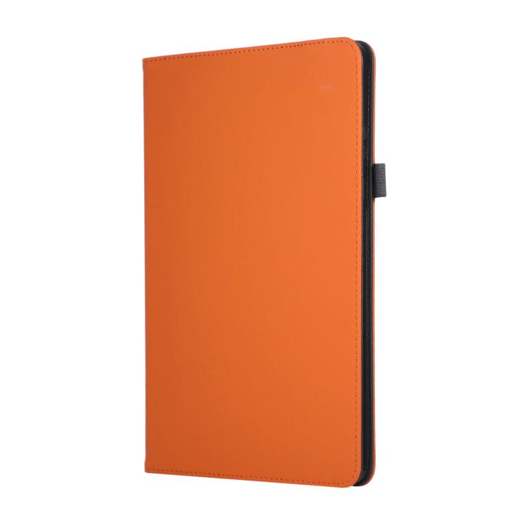 For Samsung Galaxy Tab S11 Macaron Color Hand Grip Leather Tablet Case with Holder