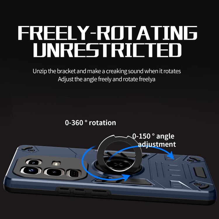 For Infinix Note 50x 5G Rotating Holder TPU Hybrid PC Phone Case