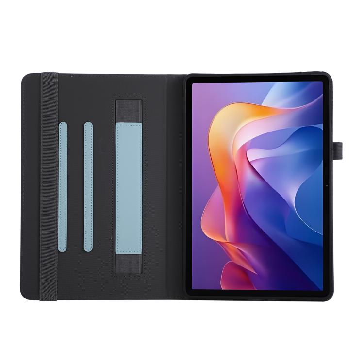 For Xiaomi Redmi Pad 2 2025 Macaron Color Hand Grip Leather Tablet Case with Holder