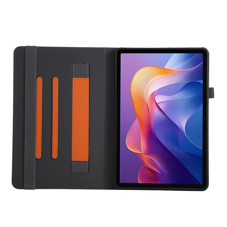 For Xiaomi Redmi Pad 2 2025 Macaron Color Hand Grip Leather Tablet Case with Holder