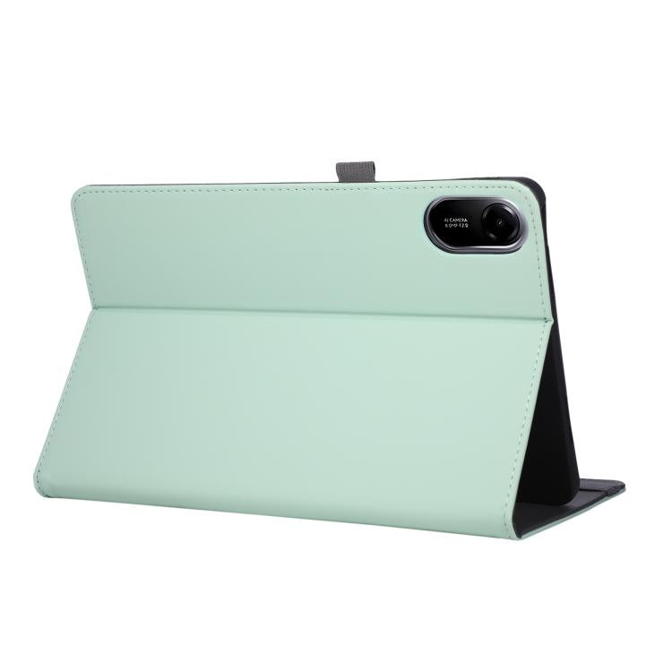 For Xiaomi Redmi Pad 2 2025 Macaron Color Hand Grip Leather Tablet Case with Holder