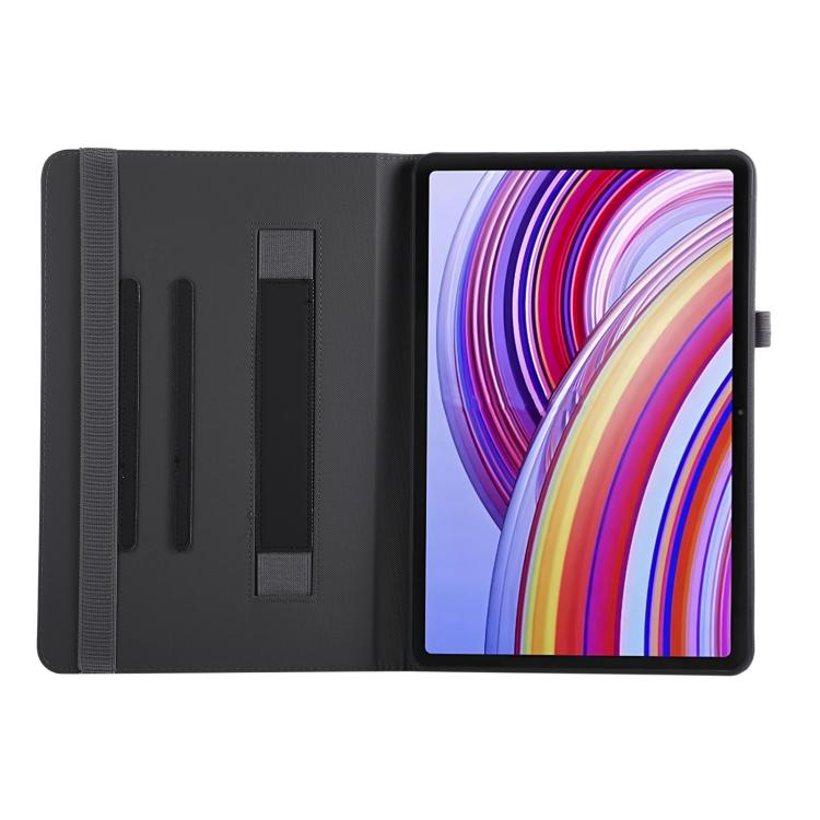 For Xiaomi Redmi Pad Pro 12.1 Macaron Color Hand Grip Leather Tablet Case with Holder