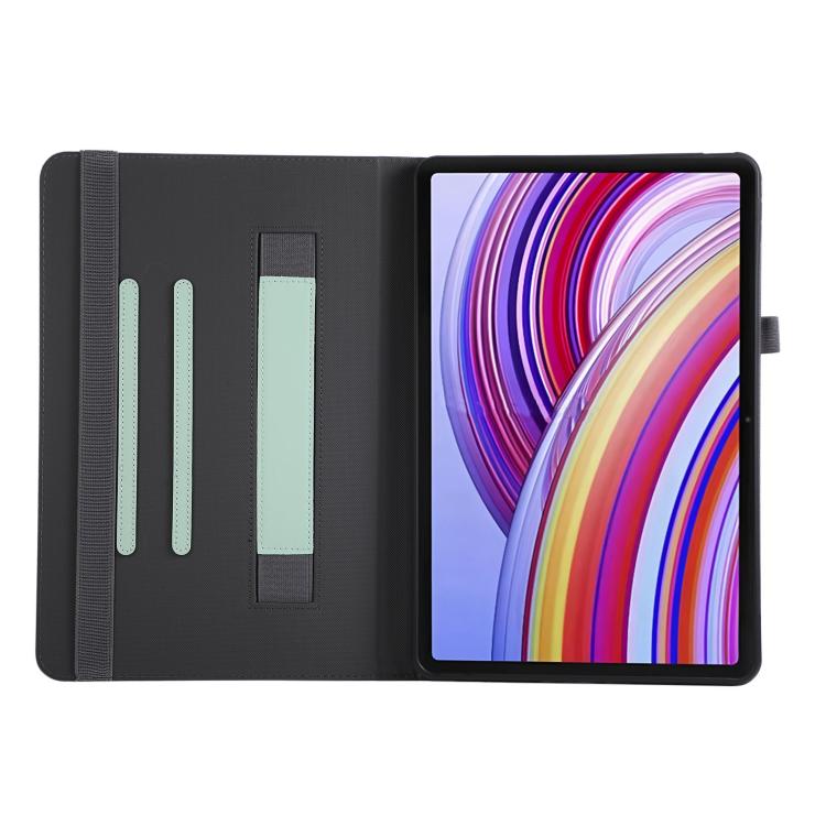 For Xiaomi Redmi Pad Pro 12.1 Macaron Color Hand Grip Leather Tablet Case with Holder