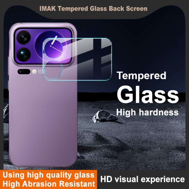 For Xiaomi 17 Pro Max IMAK H Series Back Screen Tempered Glass Film