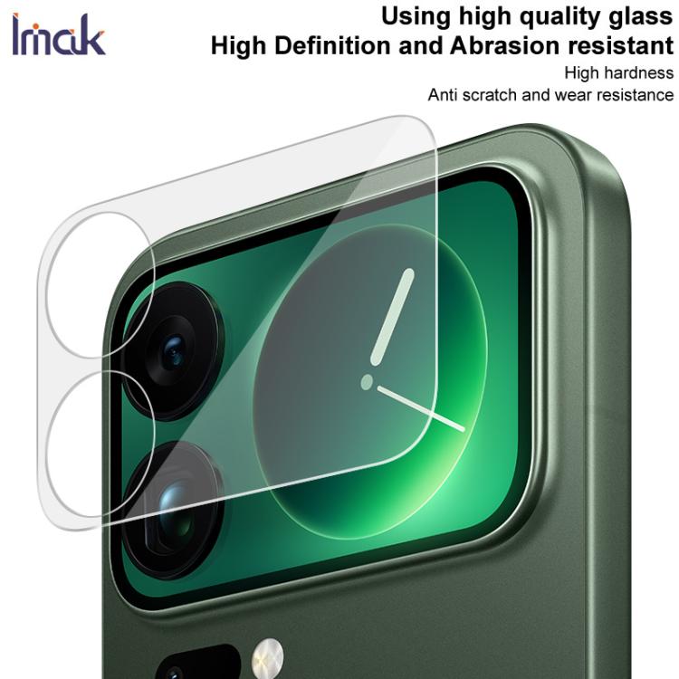 For Xiaomi 17 Pro Max IMAK H Series Back Screen Tempered Glass Film