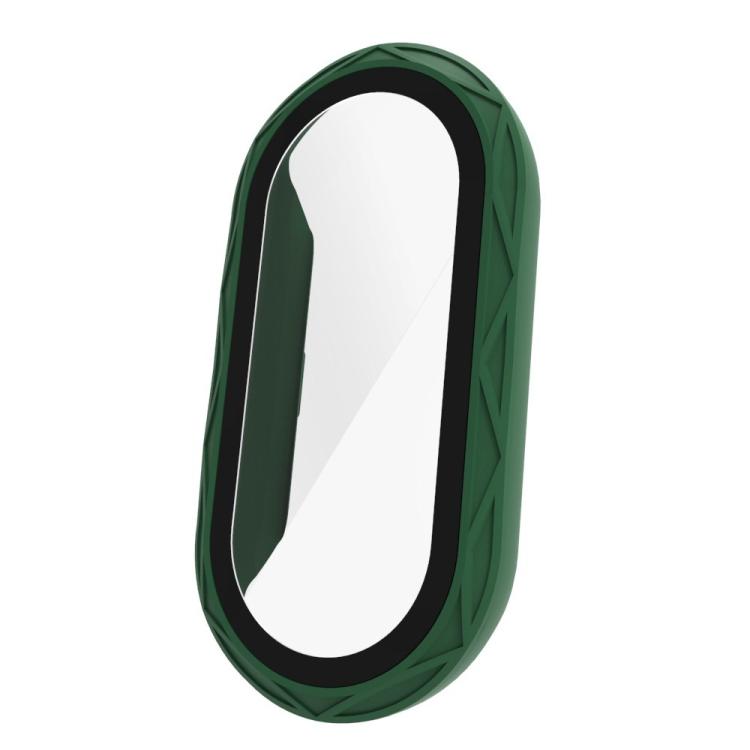 For Xiaomi Smart Band 9 / 9 NFC / 8 NFC Bird Nest Texture Tempered Glass Film Integrated PC Watch Cover