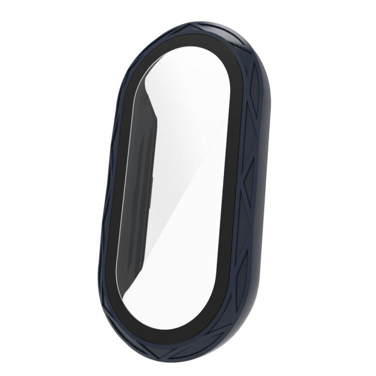 For Xiaomi Smart Band 9 / 9 NFC / 8 NFC Bird Nest Texture Tempered Glass Film Integrated PC Watch Cover