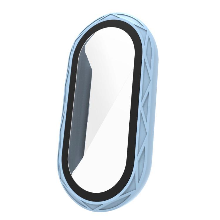 For Xiaomi Smart Band 9 / 9 NFC / 8 NFC Bird Nest Texture Tempered Glass Film Integrated PC Watch Cover