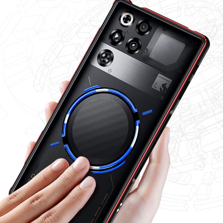 For ZTE nubia RedMagic 11 Pro / 11 Pro+ Aurora Series Metal Frame Phone Case