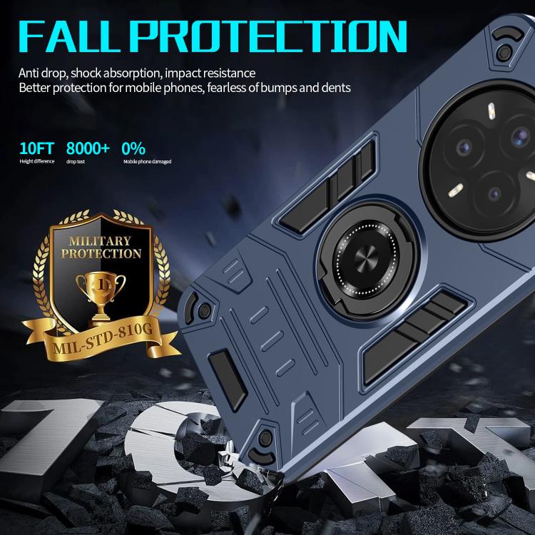 For Realme 14 Pro Rotating Holder TPU Hybrid PC Phone Case