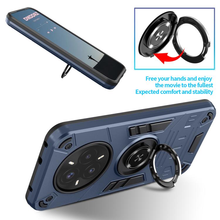For Realme 14 Pro Rotating Holder TPU Hybrid PC Phone Case
