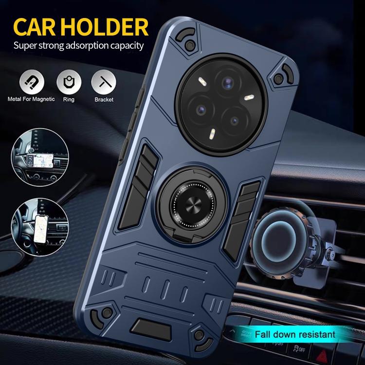 For Realme 14 Pro Rotating Holder TPU Hybrid PC Phone Case
