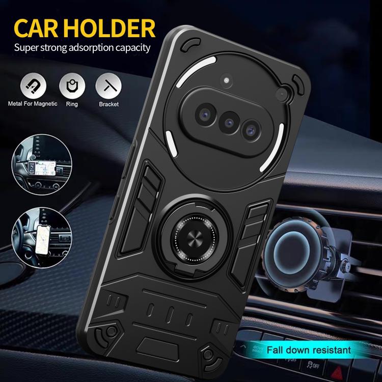 For Nothing Phone 3a Rotating Holder TPU Hybrid PC Phone Case