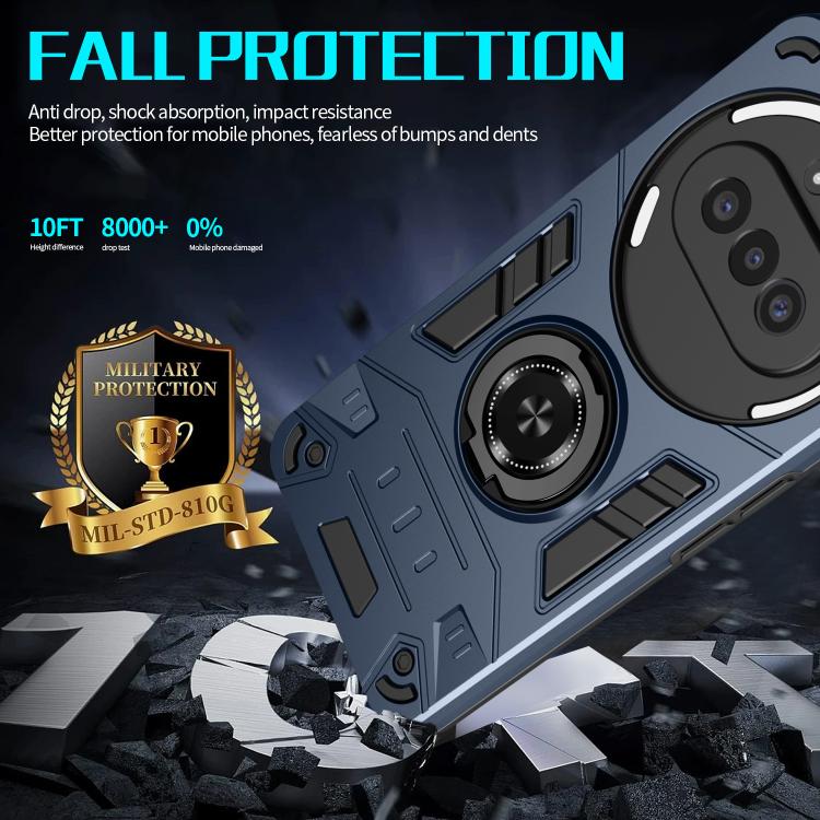 For Nothing Phone 3a Rotating Holder TPU Hybrid PC Phone Case