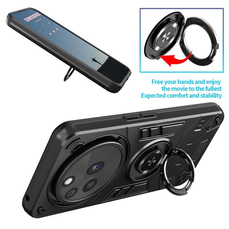 For Nothing Phone 3a Pro Rotating Holder TPU Hybrid PC Phone Case