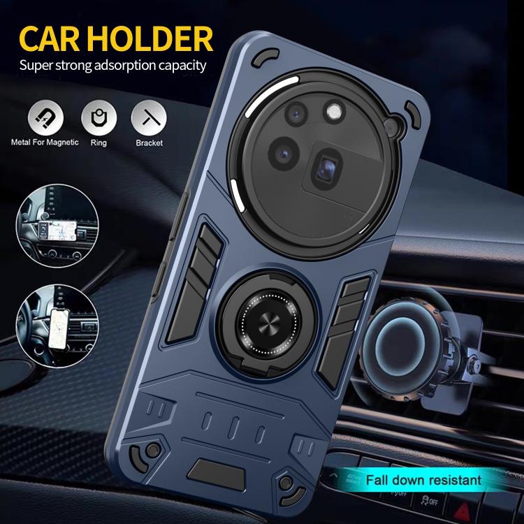 For Nothing Phone 3a Pro Rotating Holder TPU Hybrid PC Phone Case