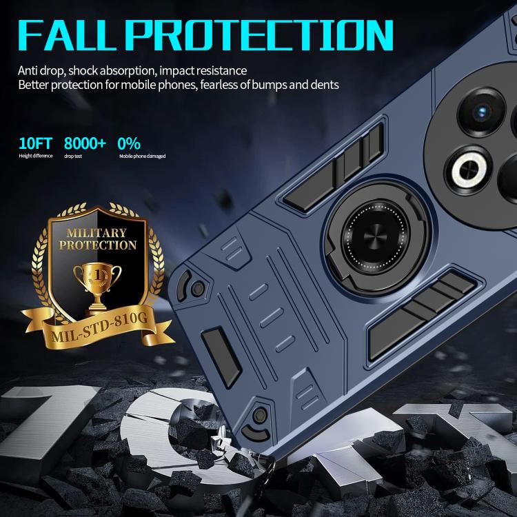 For Tecno Spark 30C Rotating Holder TPU Hybrid PC Phone Case