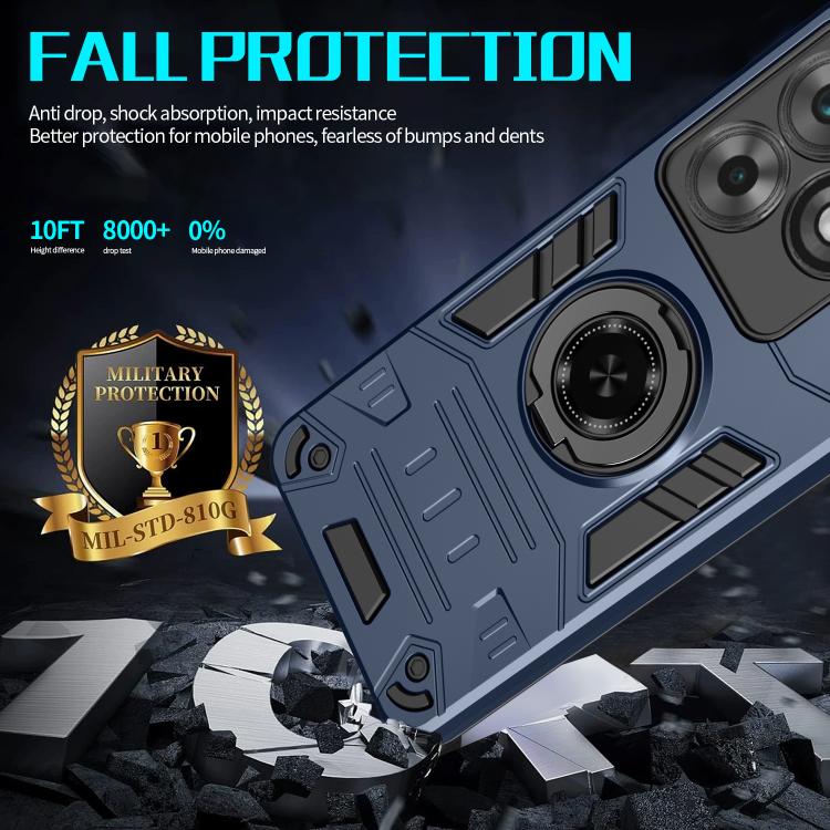 For Tecno Spark Go 2024 / Spark 20 Rotating Holder TPU Hybrid PC Phone Case