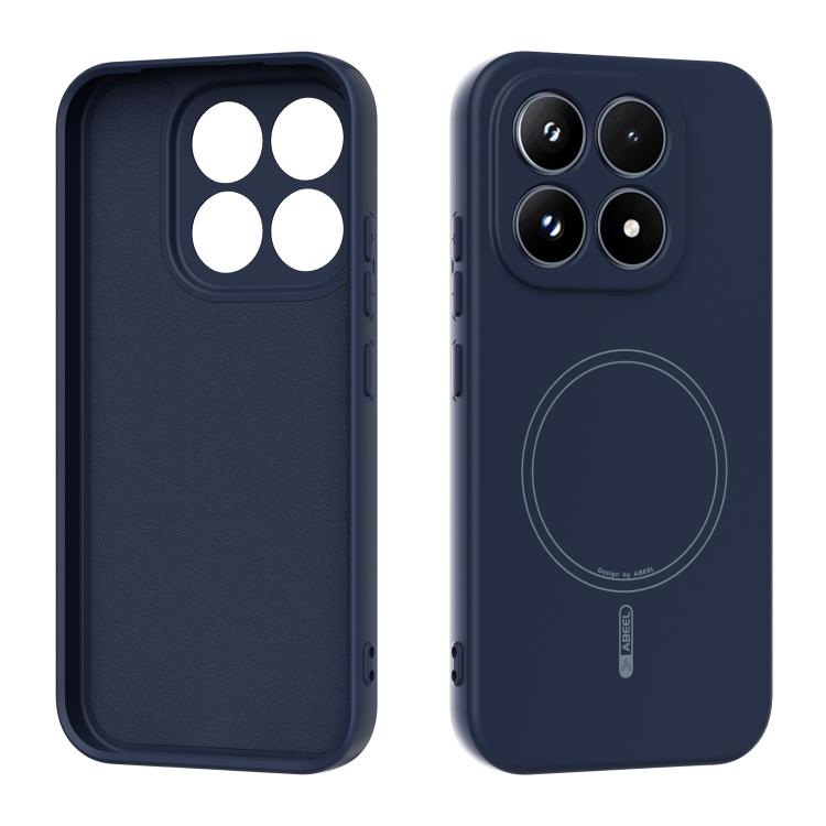 For Xiaomi 17 ABEEL Skin-friendly Feel Magsafe Liquid Silicone Phone Case