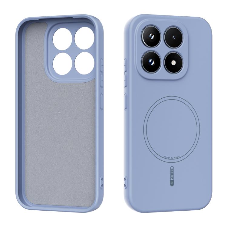 For Xiaomi 17 ABEEL Skin-friendly Feel Magsafe Liquid Silicone Phone Case