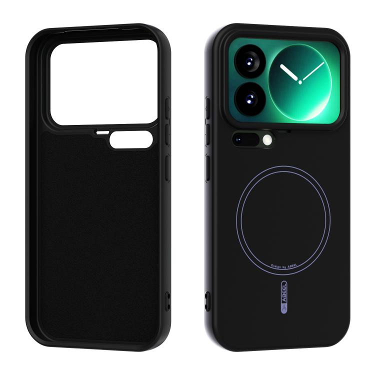 For Xiaomi 17 Pro ABEEL Skin-friendly Feel Magsafe Liquid Silicone Phone Case