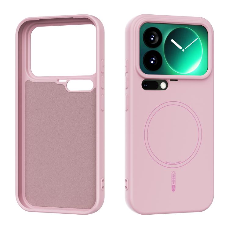 For Xiaomi 17 Pro ABEEL Skin-friendly Feel Magsafe Liquid Silicone Phone Case