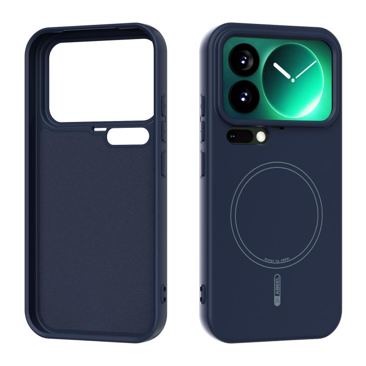 For Xiaomi 17 Pro ABEEL Skin-friendly Feel Magsafe Liquid Silicone Phone Case