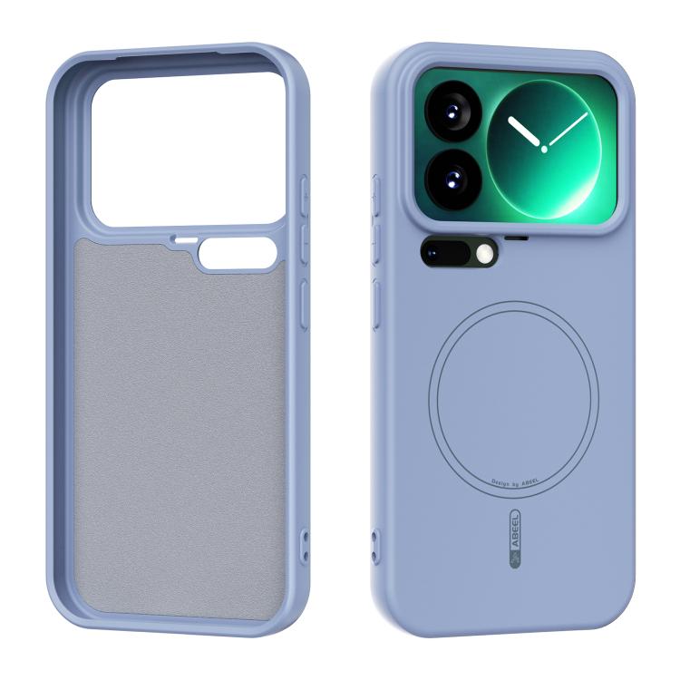 For Xiaomi 17 Pro ABEEL Skin-friendly Feel Magsafe Liquid Silicone Phone Case