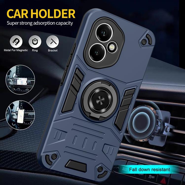 For Honor 400 Global 156.5mm Rotating Holder TPU Hybrid PC Phone Case