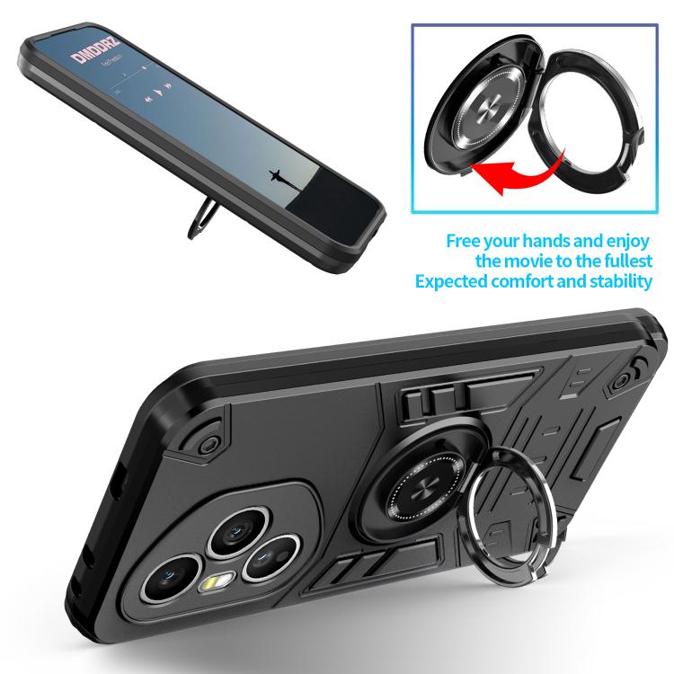 For Honor 400 Pro Global 160.8mm Rotating Holder TPU Hybrid PC Phone Case