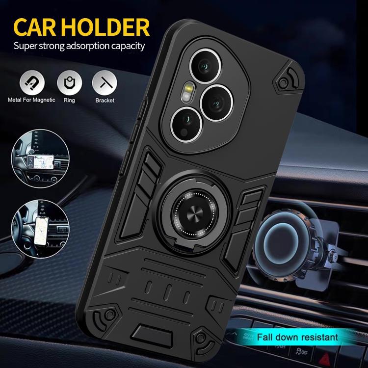 For Honor 400 Pro Global 160.8mm Rotating Holder TPU Hybrid PC Phone Case