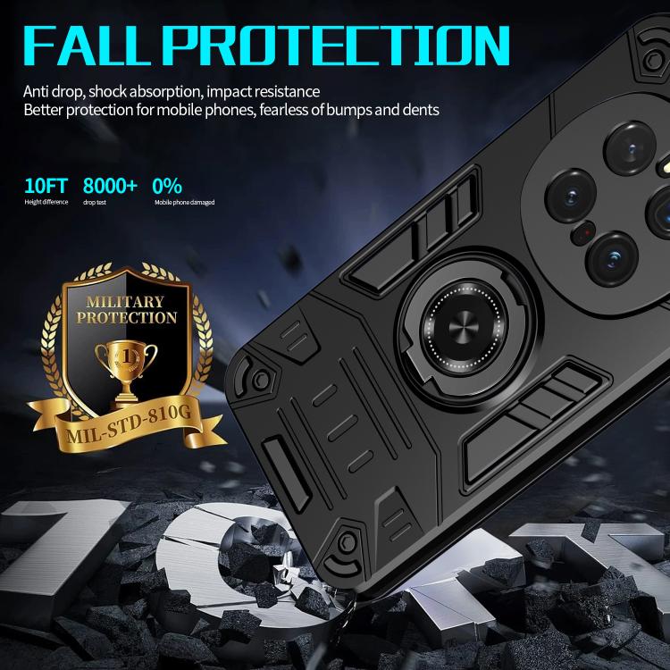 For Honor Magic7 Pro Rotating Holder TPU Hybrid PC Phone Case