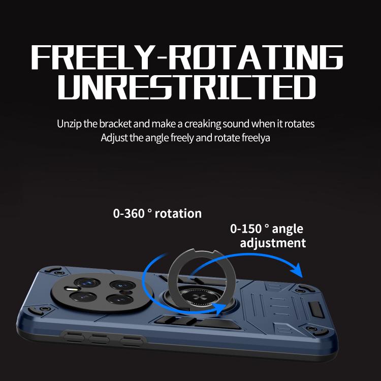 For Honor Magic7 Pro Rotating Holder TPU Hybrid PC Phone Case