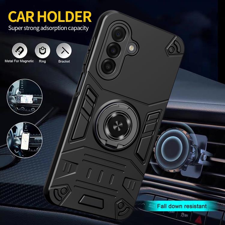 For Samsung Galaxy A17 5G Rotating Holder TPU Hybrid PC Phone Case