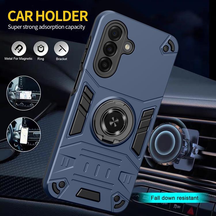 For Samsung Galaxy A17 5G Rotating Holder TPU Hybrid PC Phone Case